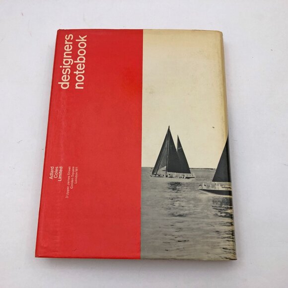 Designers Notebook Ideas For Yachtsmen Ian Nicolson Hardcover 1970 First Edition - Picture 2 of 12
